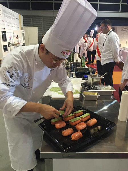 Young chef heading for Escoffier finals