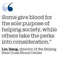 Blood donation: from minority choice to mainstream activity