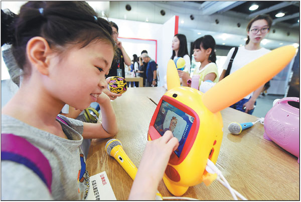 Brawny robots for brainy tots