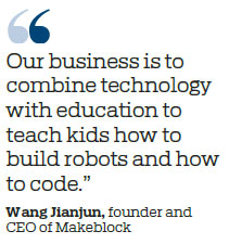 Brawny robots for brainy tots