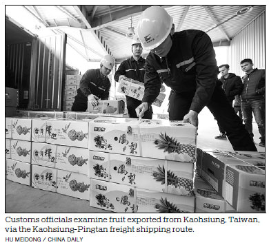 New direct shipping route cuts time from Taiwan