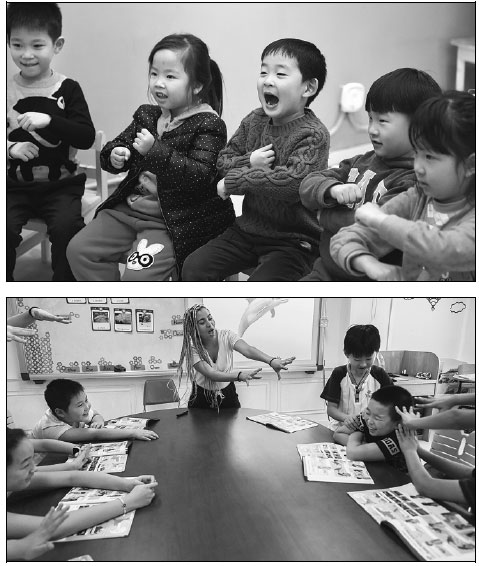CHILDREN MAKE EARLY START AT LEARNING ENGLISH