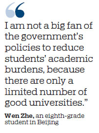 After-school tuition fills downtime for students