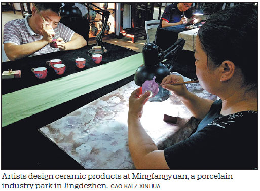 New direction fires up China's porcelain capital