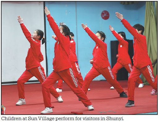 Signs of progress for prisoners' children