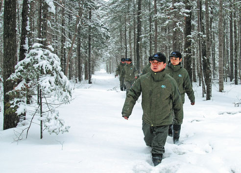 Rangers' uphill battle to save mountain wildlife