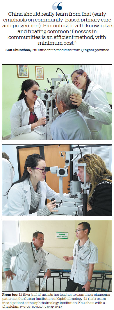 MEDICAL STUDENTS WARM TO STUDIES IN CUBA