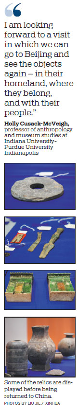 Lost Chinese relics find their way back home