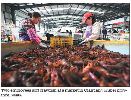 Crawfish city seeks to boost production, enhance innovation