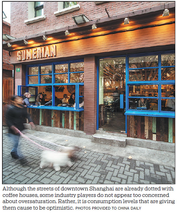 Coffee culture comes to the boil in Shanghai