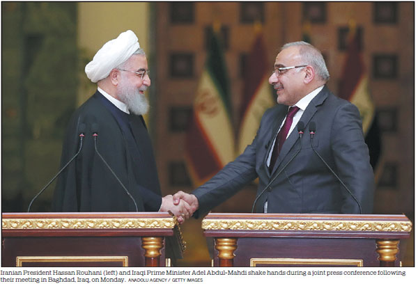 Iran-Iraq deals to help 'bypass' US sanctions
