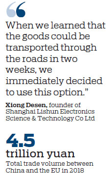 Truck freight between China, Europe poised for big growth