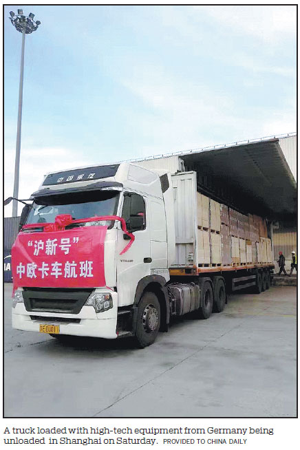 Truck freight between China, Europe poised for big growth