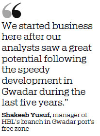 In Pakistan, companies, entrepreneurs flock to Gwardar port free zone