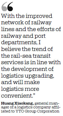 Multimodal transport services boost logistics sector