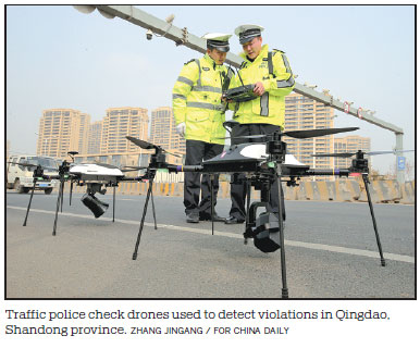 Drones aid traffic police, but privacy, safety questioned