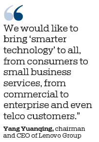 Lenovo charts way ahead with smart technology