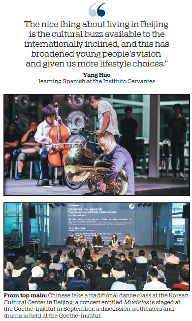 CULTURAL CENTERS BROADEN CHINESE HORIZONS