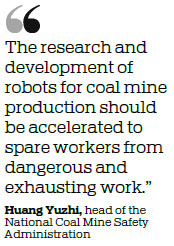 Govt pledges to boost coal mine safety