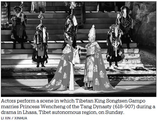 Opera on ancient princess benefits Tibet herdsmen