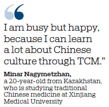 Overseas students flood in to study ancient Chinese therapies