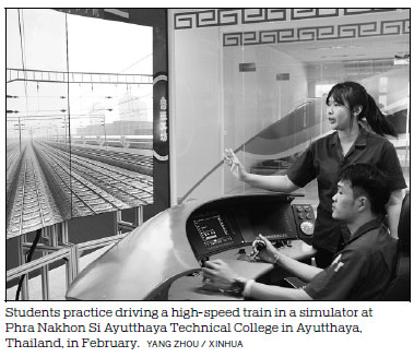 Vocational school in Thailand boosts modern skills with help from China