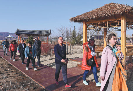Village that beat occupation and floods plans tourist boom
