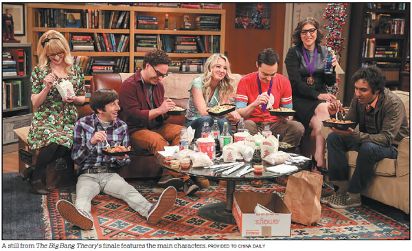 TV show Big Bang Theory ends after 12 years