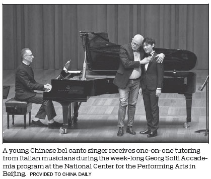 Opera classes hit right note with young singers