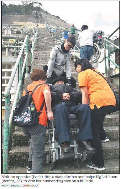 Stair climbers restoring seniors' mobility