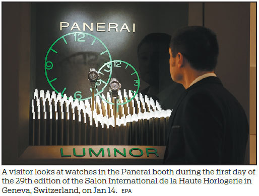 Panerai relies on luxury demand to cushion sales