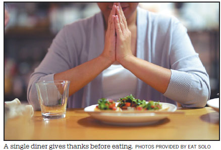 Diners developing a taste for table-for-one trend