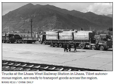 Railway brings Tibet village out of poverty