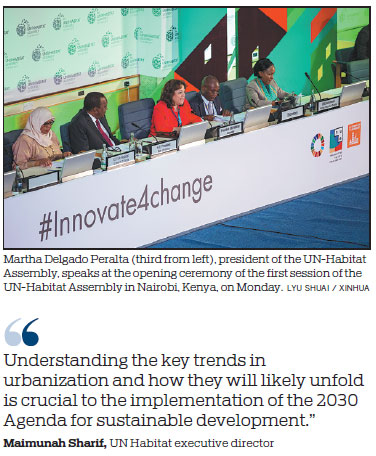 UN meeting addresses global challenges on urbanization