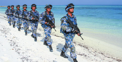 Typhoons and surging tides fail to dampen sailors' spirits