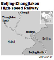 Track in place for smart high-speed rail serving 2022 Winter Olympics