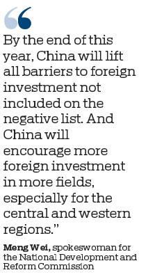 Wider, deeper opening up on the agenda