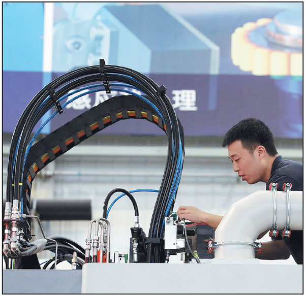 Upgrading gives strong impetus to nation's manufacturing industry