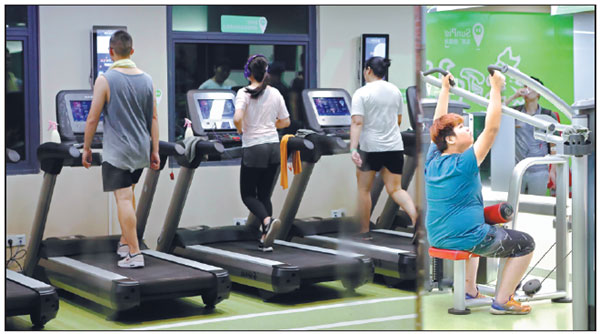 Night workouts help busy urbanites let off steam