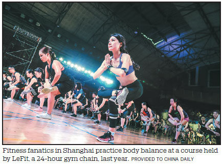 Night workouts help busy urbanites let off steam