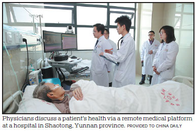 Telemedicine provides remote help for patients