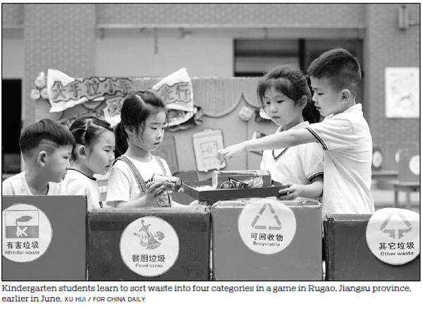 Draft measure could ensure sorting of household garbage