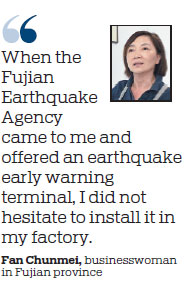 Early alerts help save lives in quake-prone areas