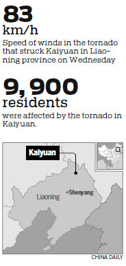 Rescue effort ongoing after deadly tornado