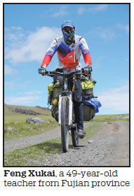 Cycling on isolated plateaus is my passion