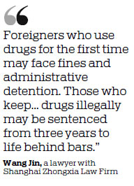 16 foreign teachers, students held on drug offenses