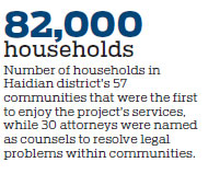 Community program aims to provide faster, better-quality legal services