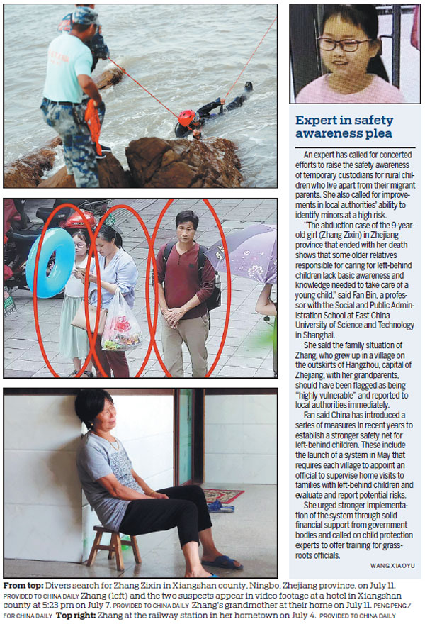 TRAGIC CASE PUTS SPOTLIGHT ON 'LEFT-BEHIND' CHILDREN