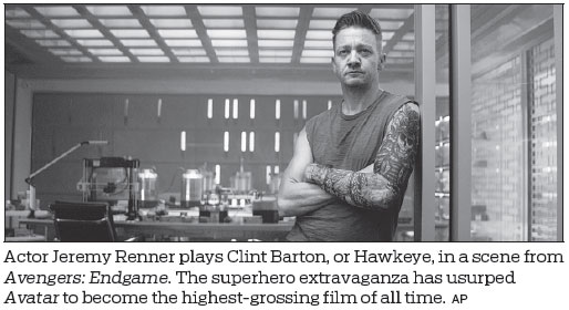 Avengers: Endgame breaks all-time box-office record