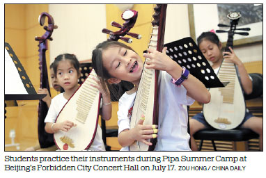 SUMMER CAMPS PROMOTE TRADITIONAL ART FORMS